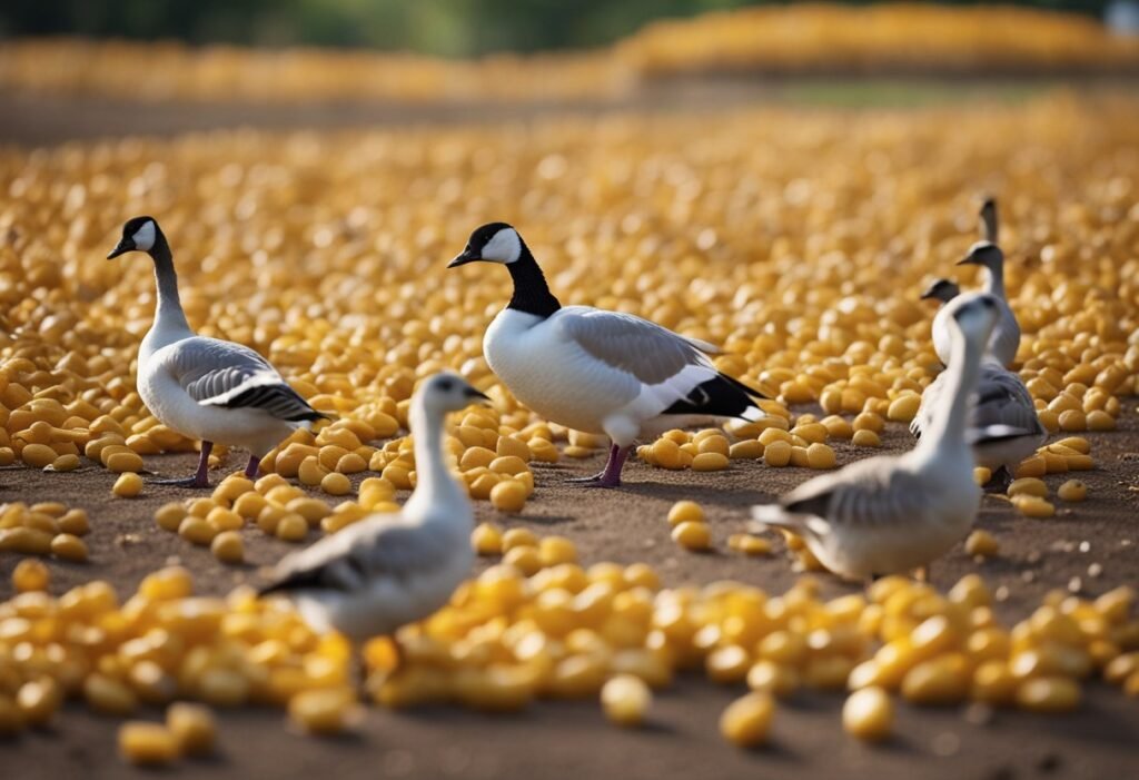Can Geese Eat Corn