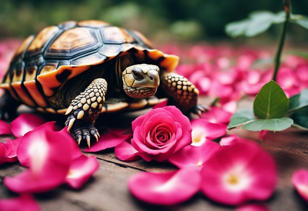 Can Tortoises Eat Rose Petals