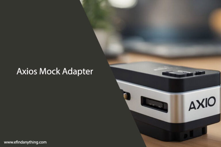 Axios Mock Adapter