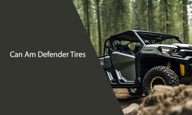 Can Am Defender Tires: A Comprehensive Guide