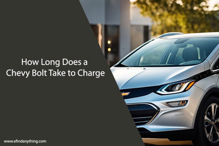 How Long Does a Chevy Bolt Take to Charge