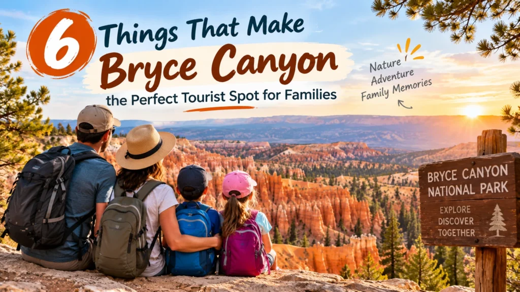 Bryce Canyon National Park family travel destination with colorful hoodoos