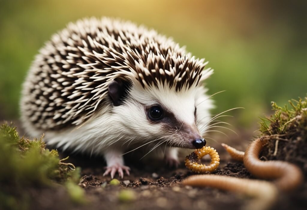 Can African Pygmy Hedgehogs Eat Earthworms