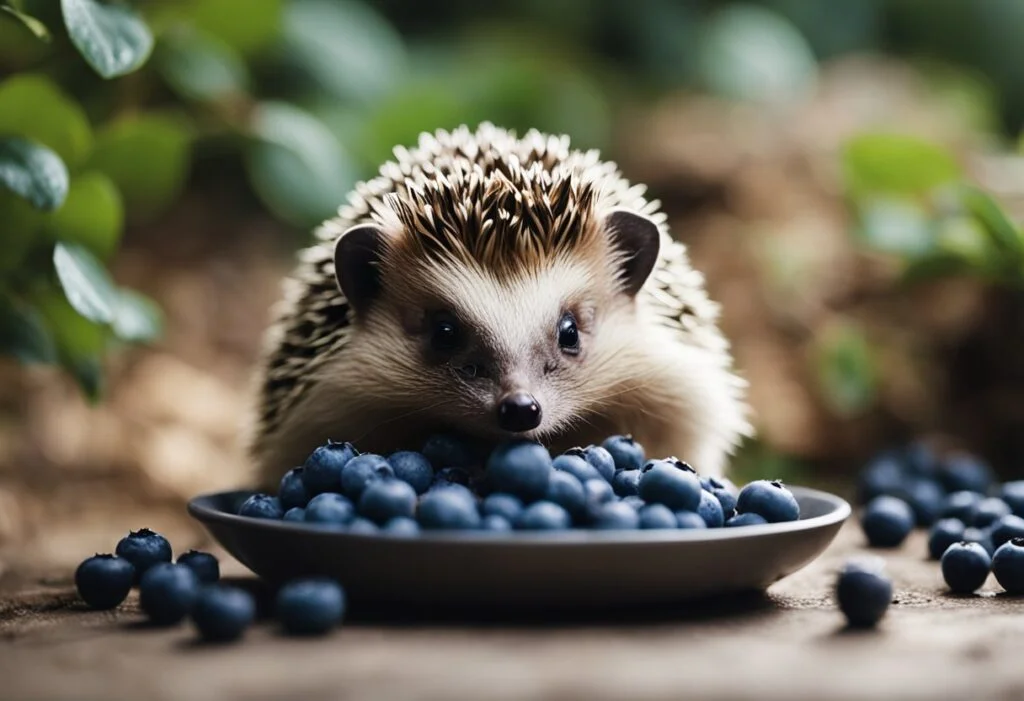 Can Hedgehogs Eat Blueberries
