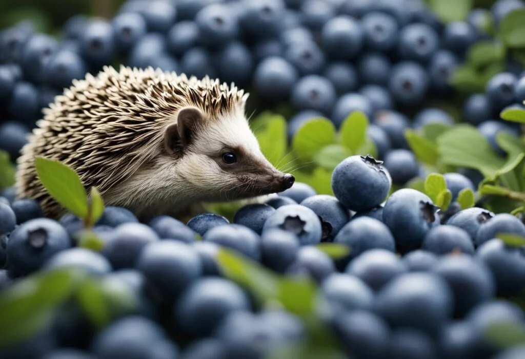Can Hedgehogs Eat Blueberries