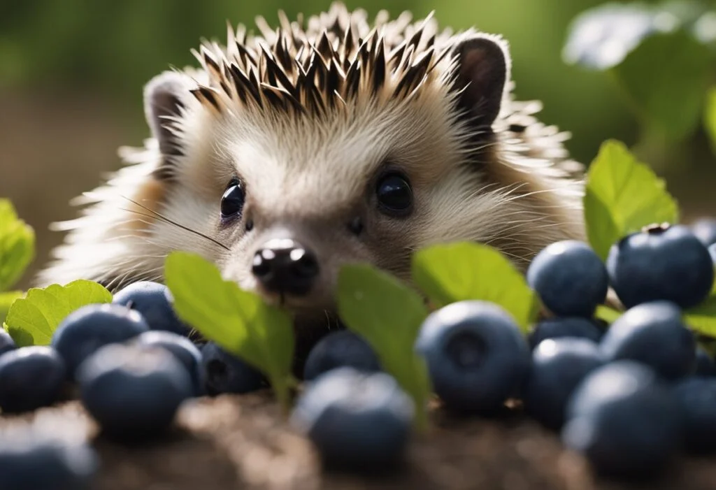 Can Hedgehogs Eat Blueberries