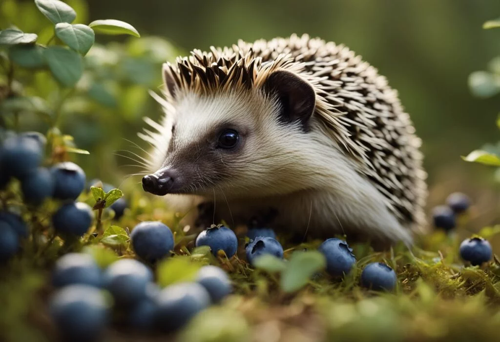 Can Hedgehogs Eat Blueberries
