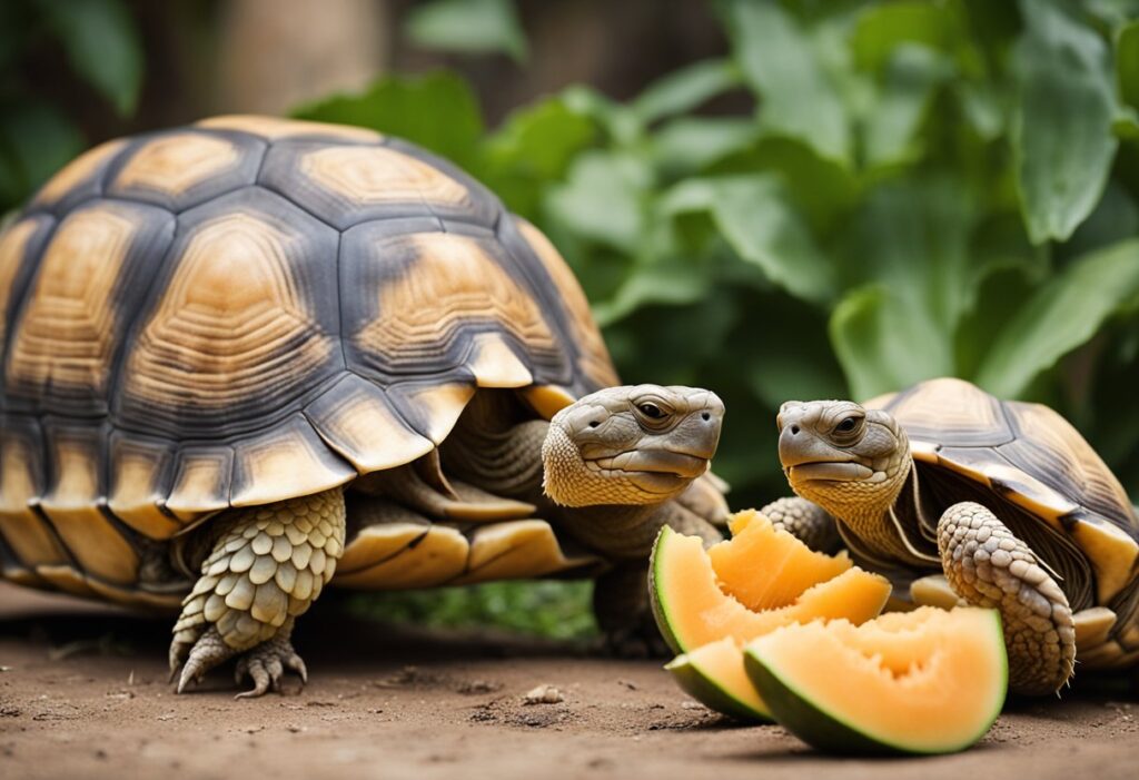 Can Sulcata Tortoises Eat Cantaloupe