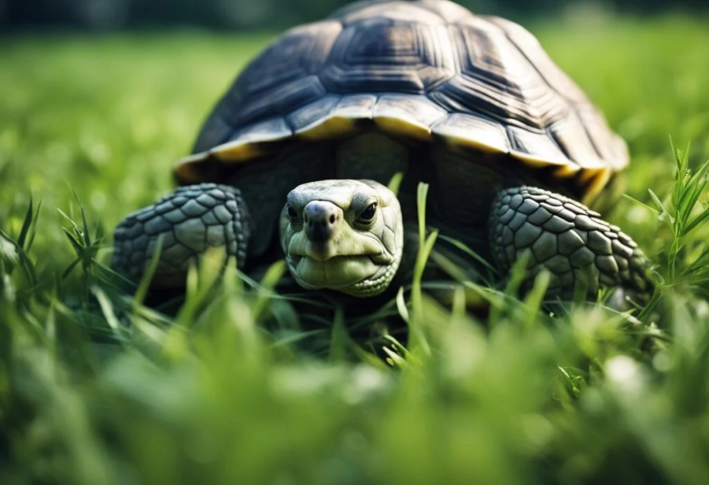 Can Tortoises Eat Grass