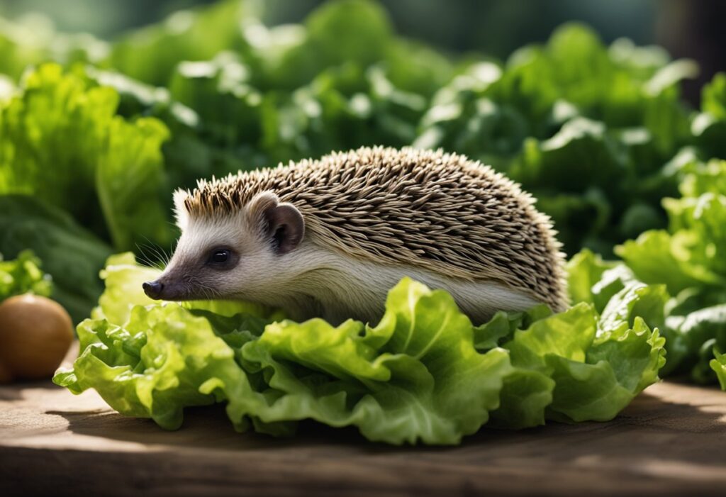 Can Hedgehogs Eat Lettuce
