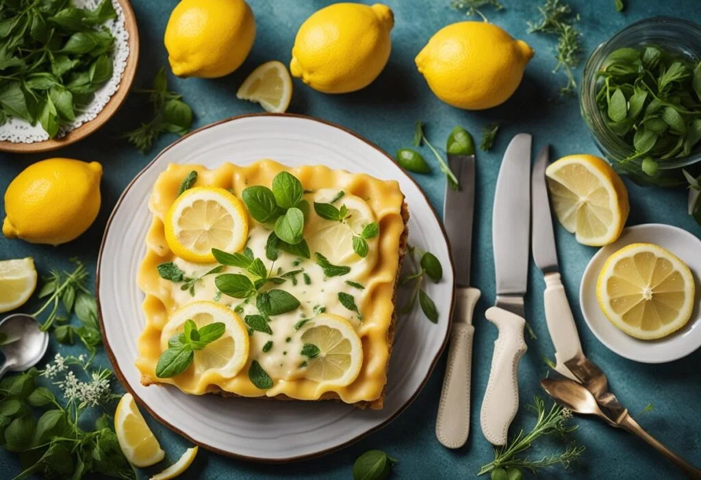 Lemon Lasagna Recipe