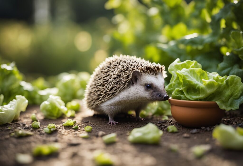 Can Hedgehogs Eat Lettuce