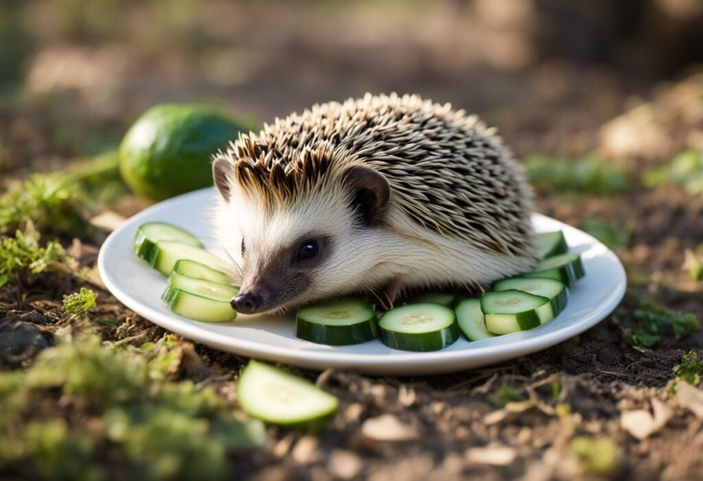Can Hedgehogs Eat Cucumber