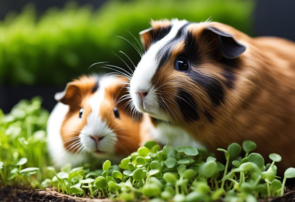 Can Guinea Pigs Eat Microgreens