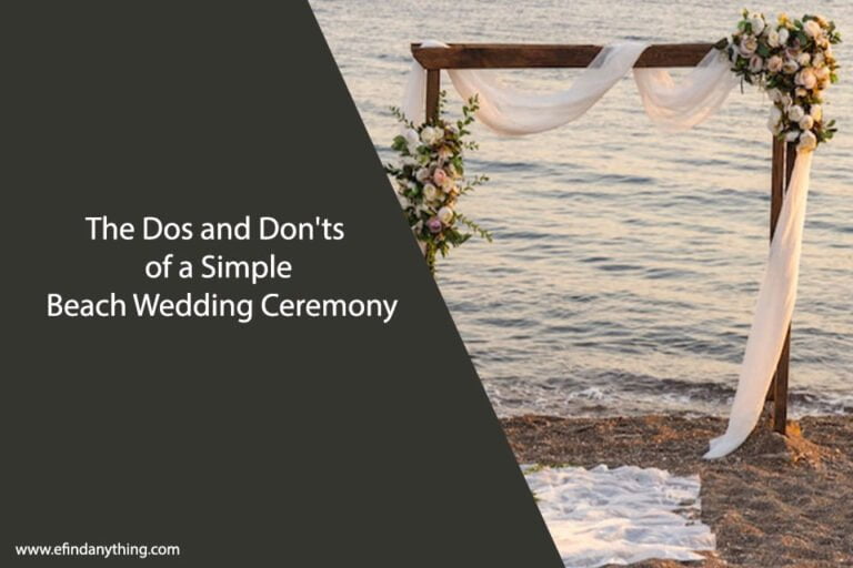 Beach Wedding Ceremony