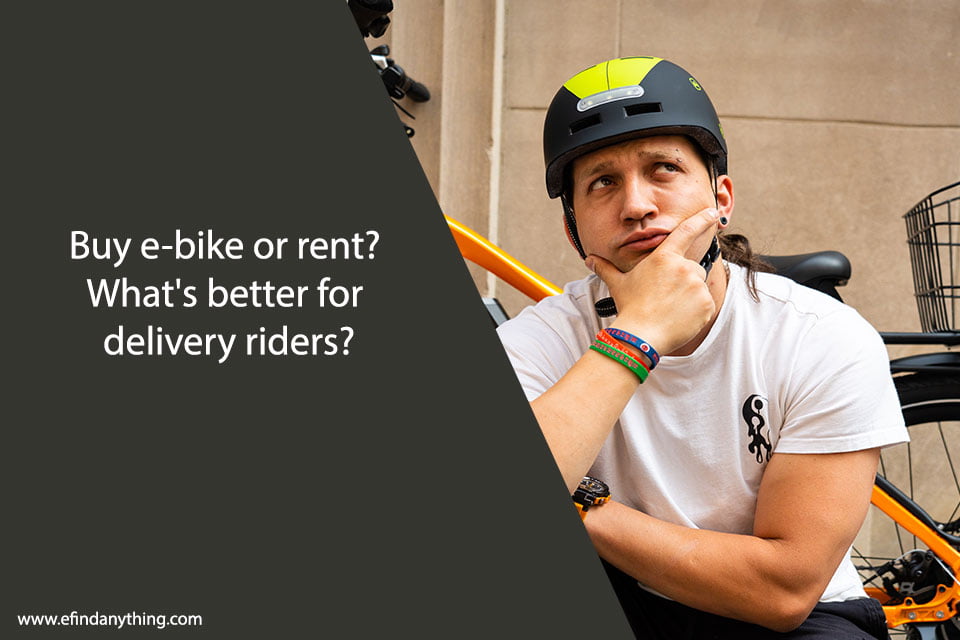 Buy e-bike or rent