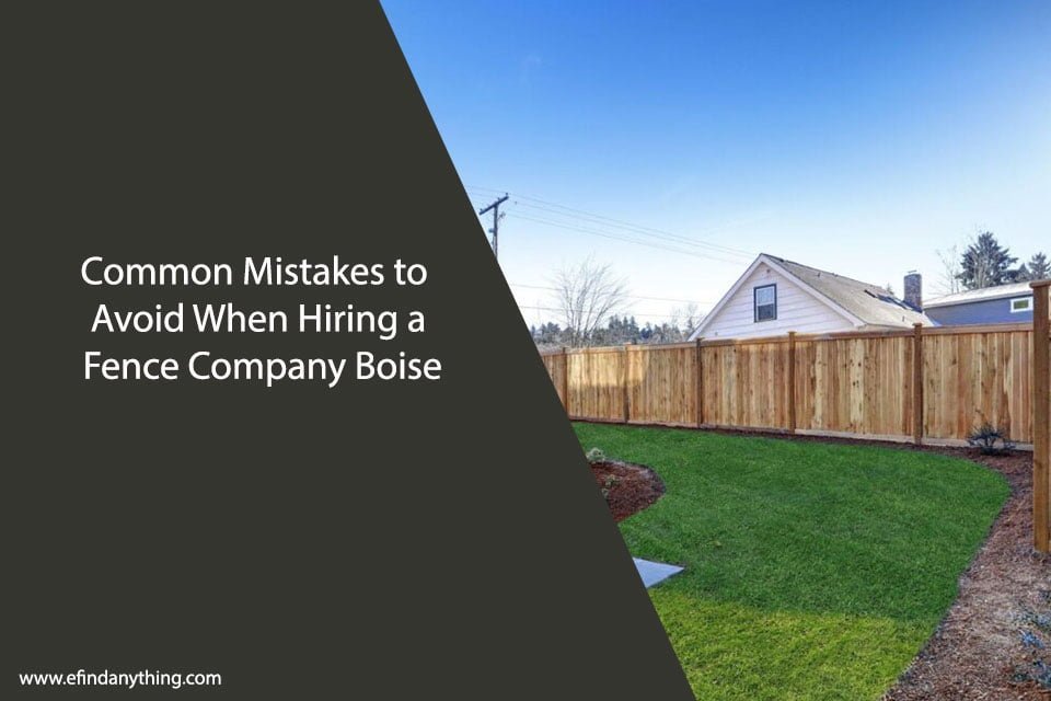 Fence Company Boise