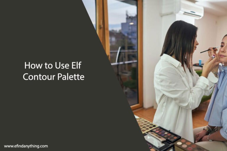How to Use Elf Contour Palette