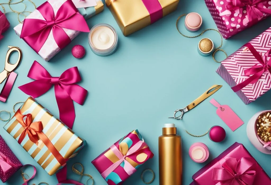 How to Wrap Makeup Gifts