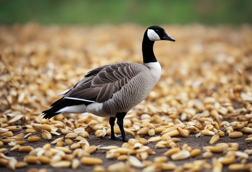 Can Canada Geese Eat Dried Corn