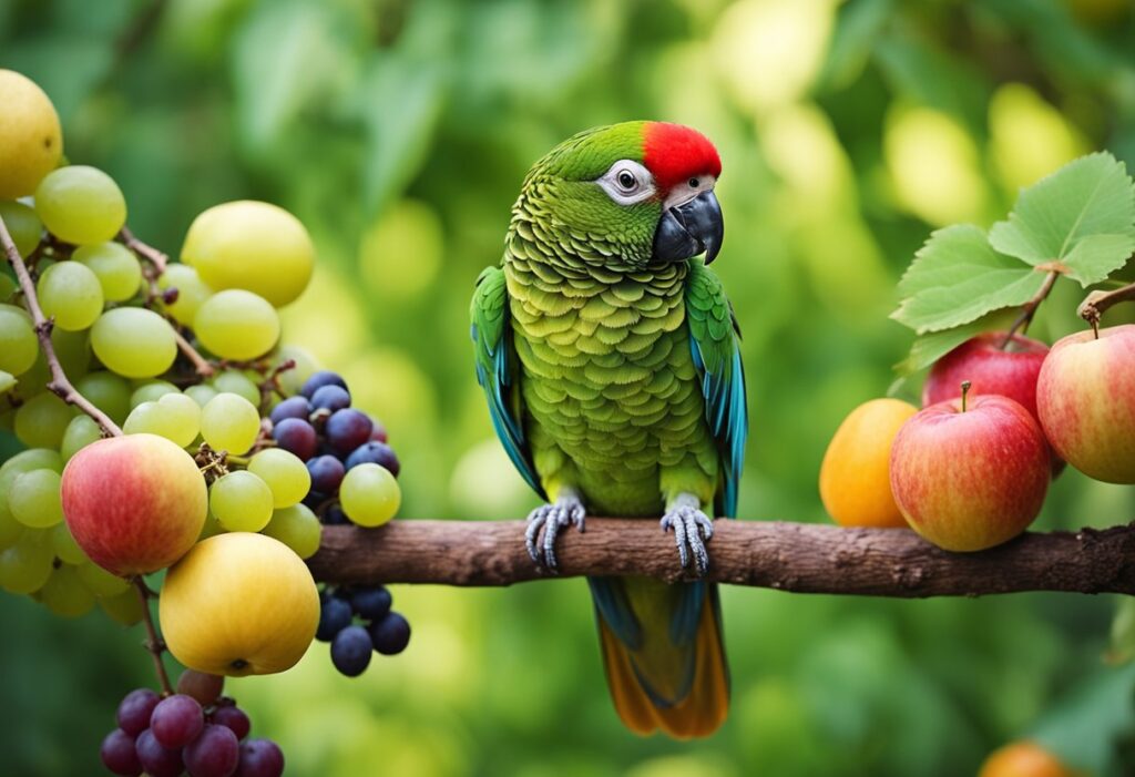 Can Green Cheek Conures Eat Grapes