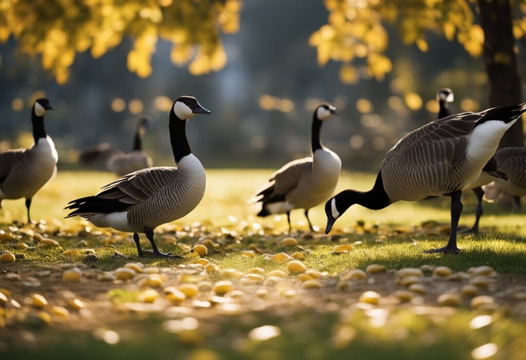 Can Canadian Geese Eat Bananas