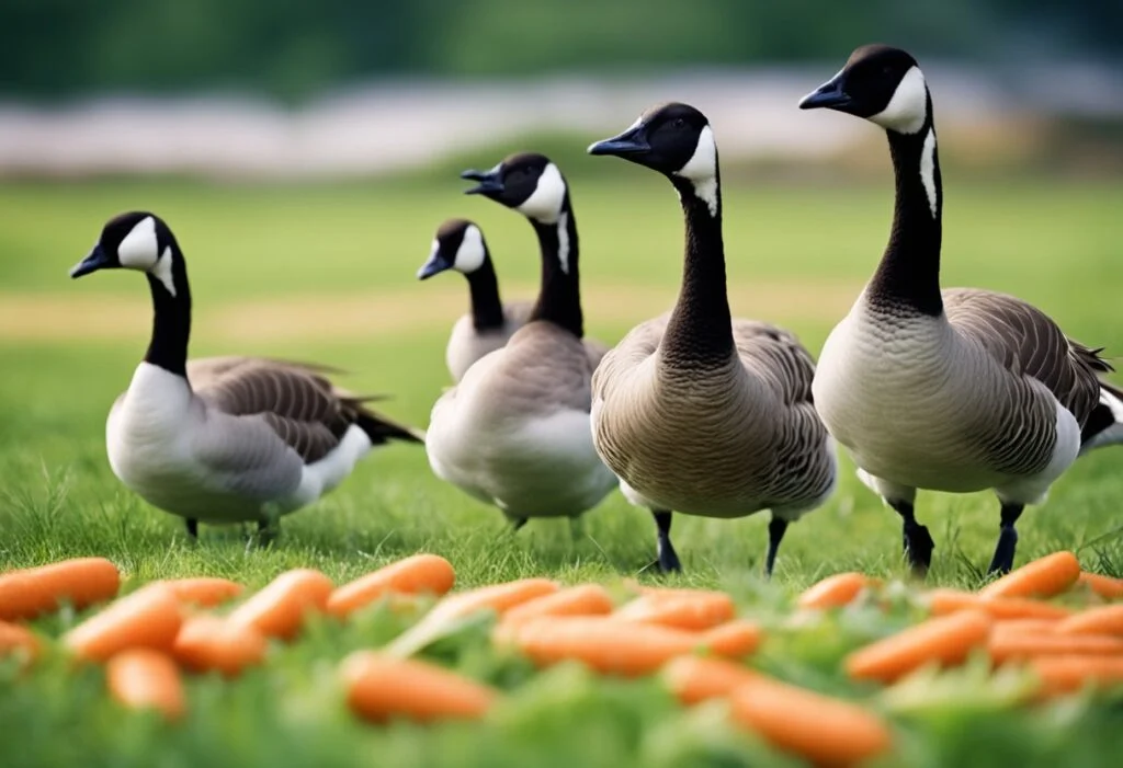 Can Canadian Geese Eat Carrots