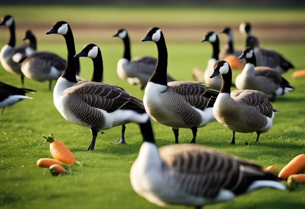 Can Canadian Geese Eat Carrots