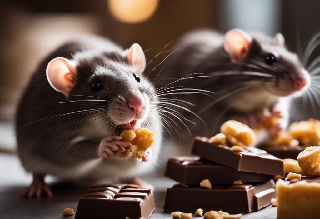 can rats eat dark chocolate