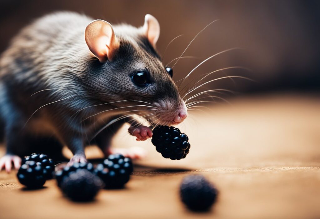 Can Fancy Rats Eat Blackberries