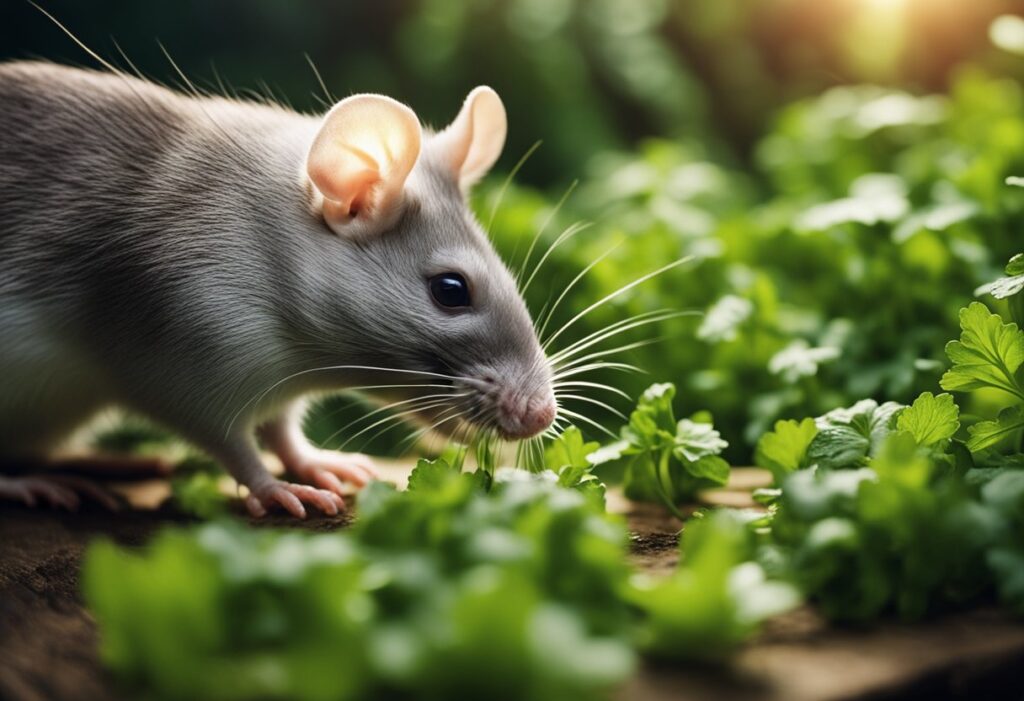 Can Rats Eat Cilantro