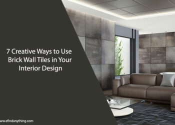 7 Creative Ways to Use Brick Wall Tiles in Your Interior Design