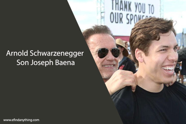 Arnold Schwarzenegger Son Joseph Baena