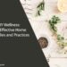 DIY Wellness: Cost-Effective Home Remedies and Practices