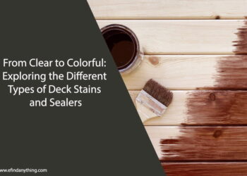 Deck Stains and Sealers