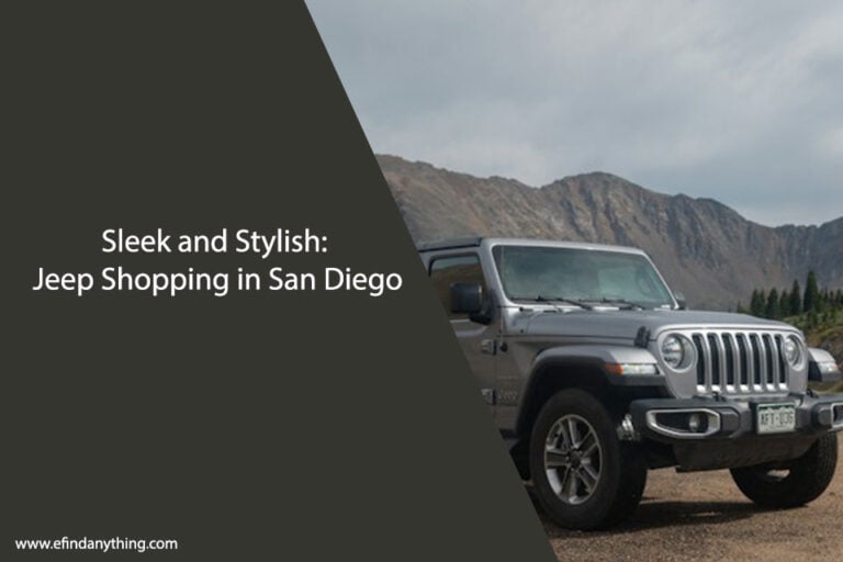 Jeep Shopping in San Diego