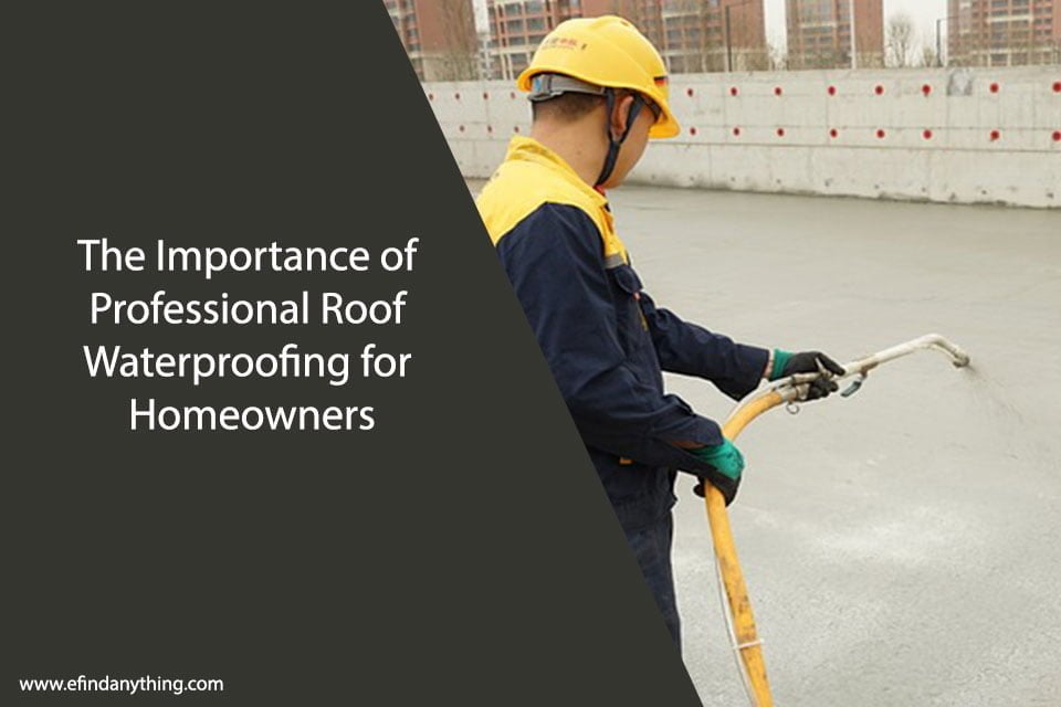 The Importance of Professional Roof Waterproofing for Homeowners