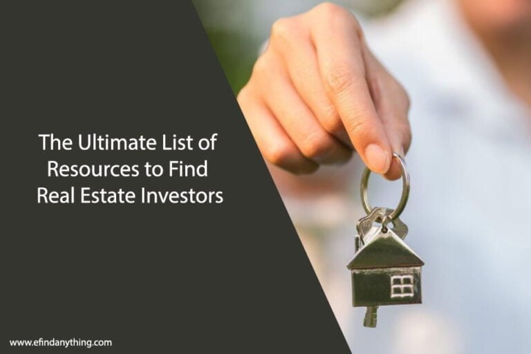 Real Estate Investors