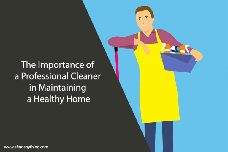 The Importance of a Professional Cleaner