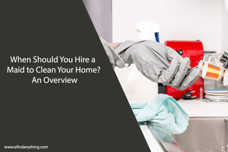 Hire a Maid to Clean Your Home