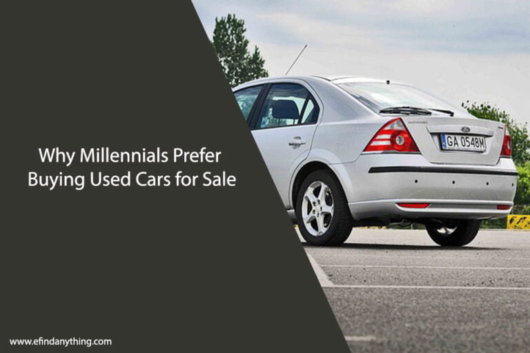 Why Millennials Prefer Buying Used Cars for Sale