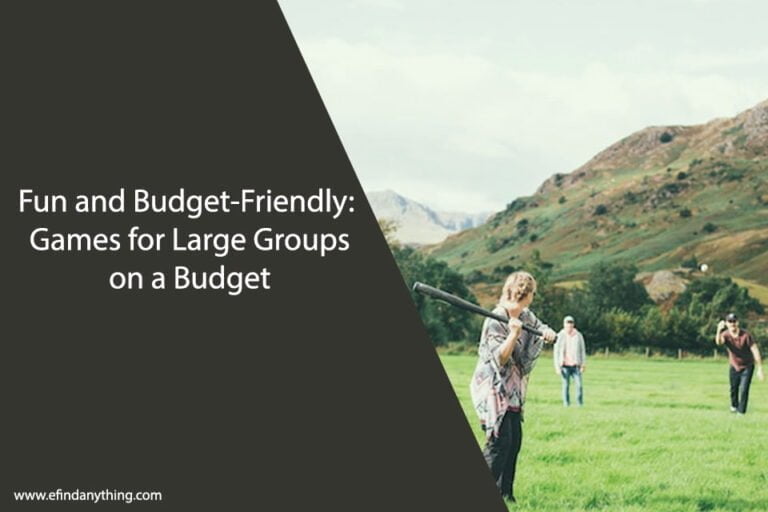 Games for Large Groups
