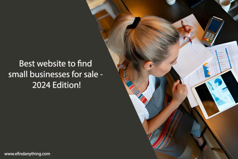Best website to find small businesses for sale - 2024 Edition!