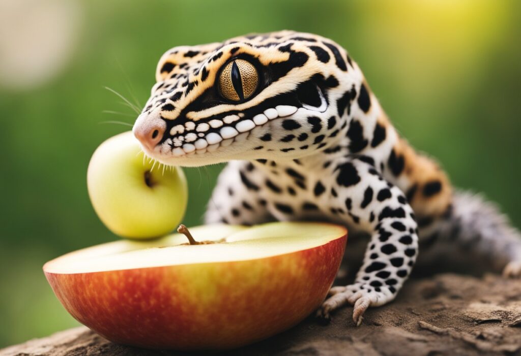Can Leopard Geckos Eat Apples