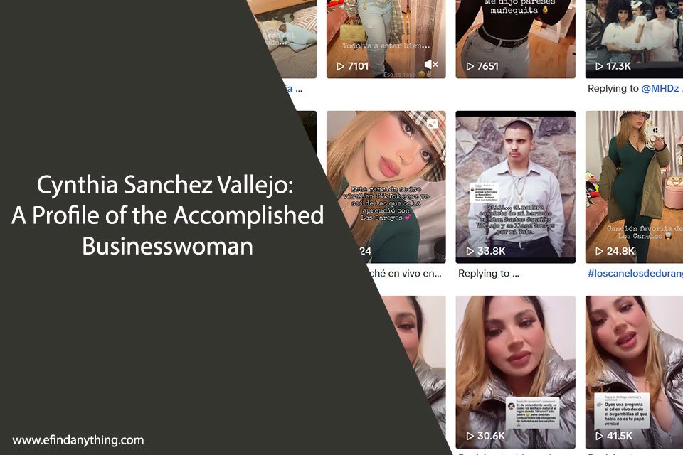 Cynthia Sanchez Vallejo: A Profile of the Accomplished Businesswoman