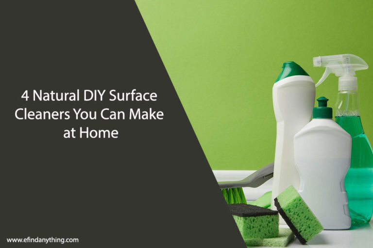 DIY Surface Cleaners
