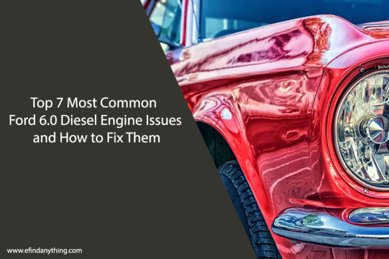 Ford 6.0 Diesel Engine Issues