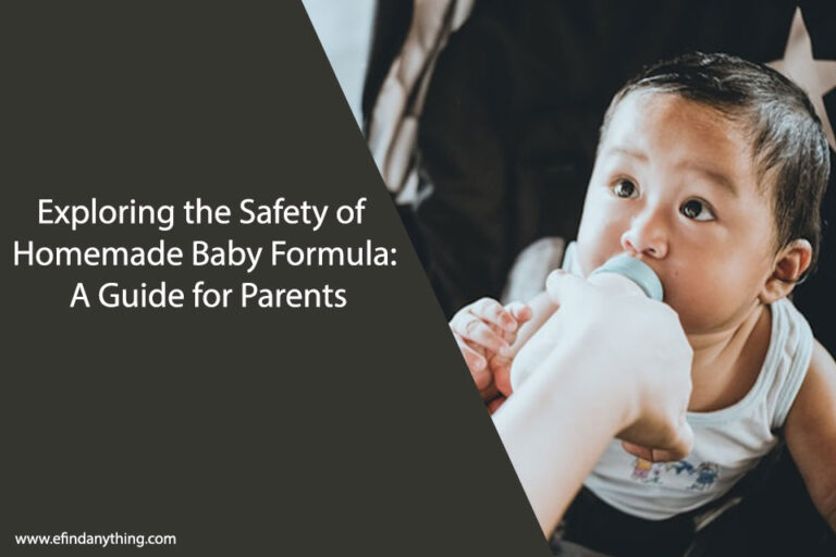 Homemade Baby Formula