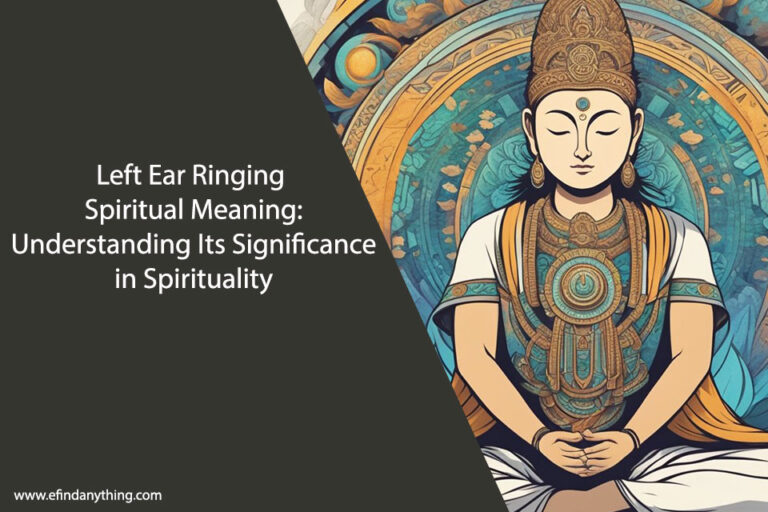 Left Ear Ringing Spiritual Meaning