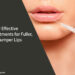 Lip Treatments for Fuller